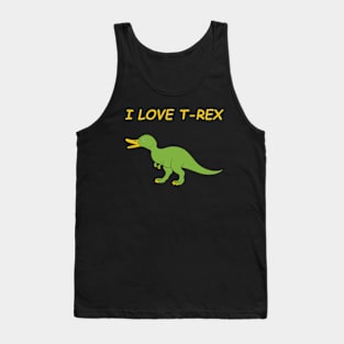 I Love T-Rex Tank Top